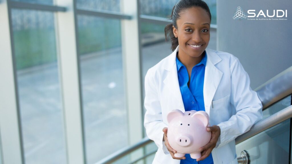 gestão de contas médicas